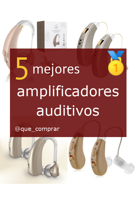 Mejores amplificadores auditivos