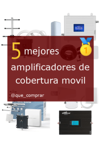 Mejores amplificadores de cobertura movil