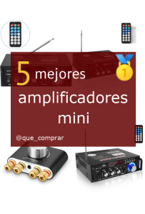 Mejores amplificadores mini