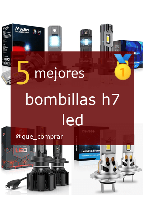 Mejores Bombillas H7 LED