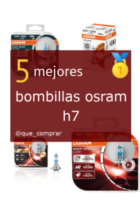 Mejores Bombillas Osram H7