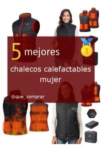 Mejores chalecos calefactables mujer