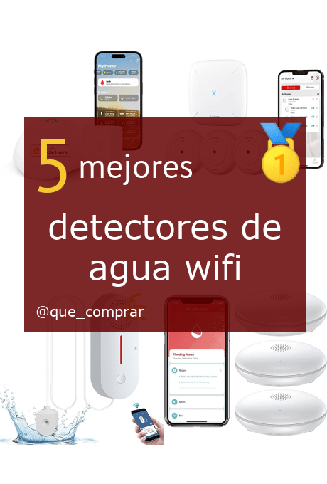 Mejores detectores de agua wifi