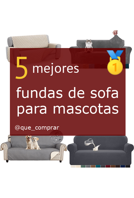 Mejores Fundas de sofá para mascotas