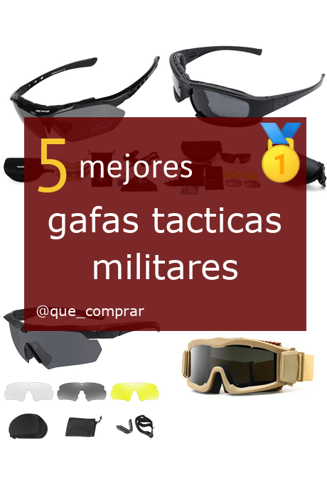 Mejores Gafas tácticas militares