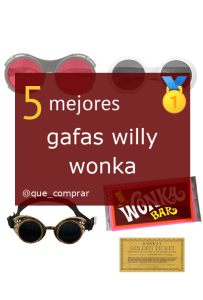 Mejores Gafas Willy Wonka