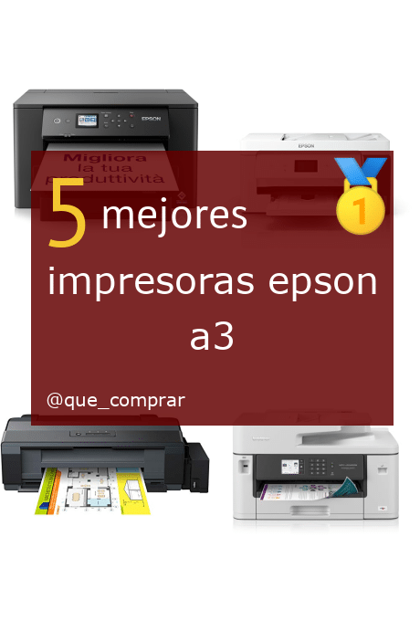 Mejores Impresoras Epson A3