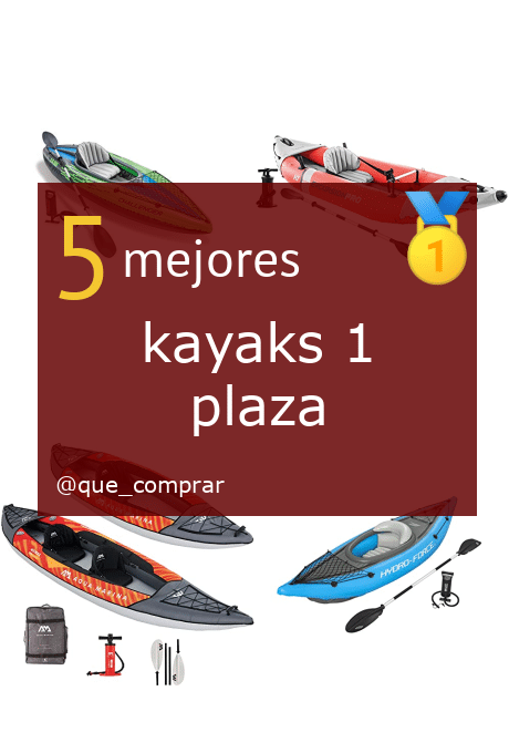 Mejores kayaks 1 plaza