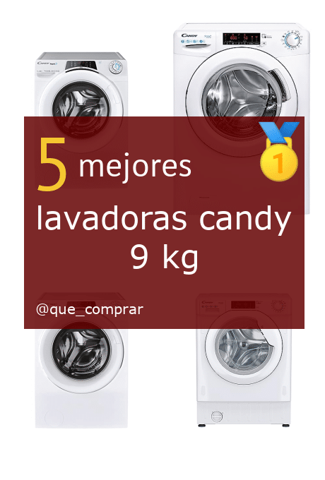 Mejores Lavadoras Candy 9 kg