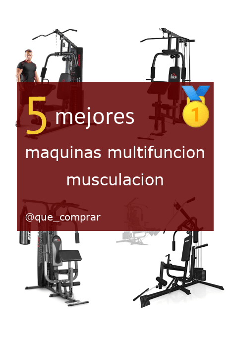 Mejores Máquinas multifunción musculación