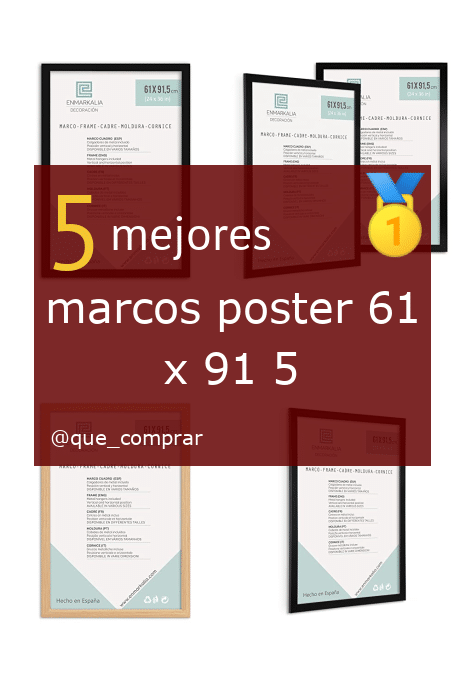 Mejores marcos poster 61 x 91 5