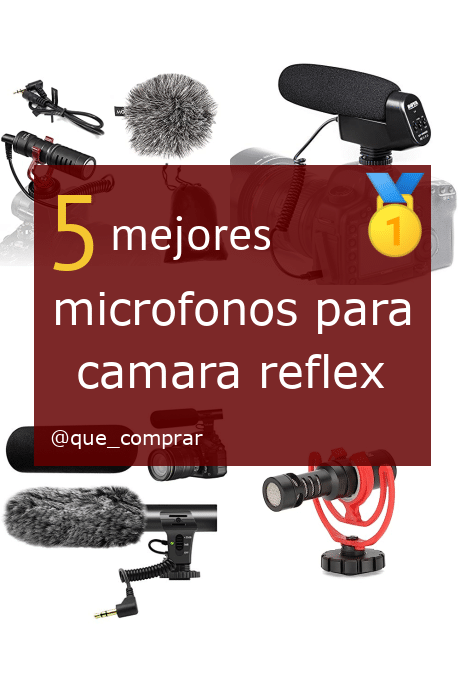 Mejores microfonos para camara reflex
