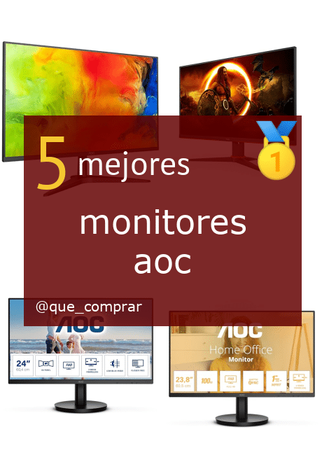 Mejores monitores aoc