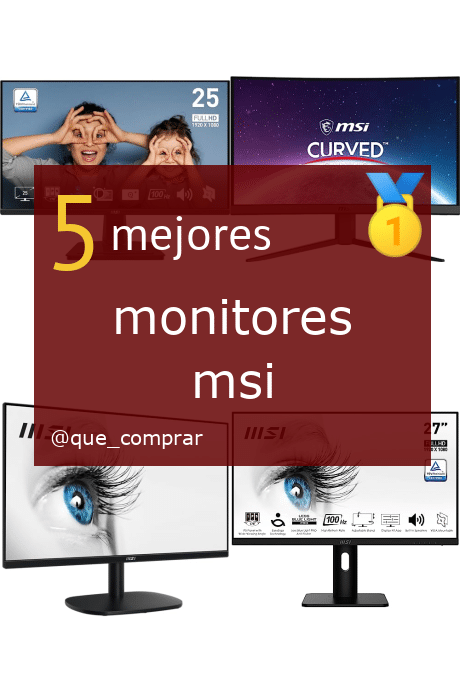 Mejores monitores msi