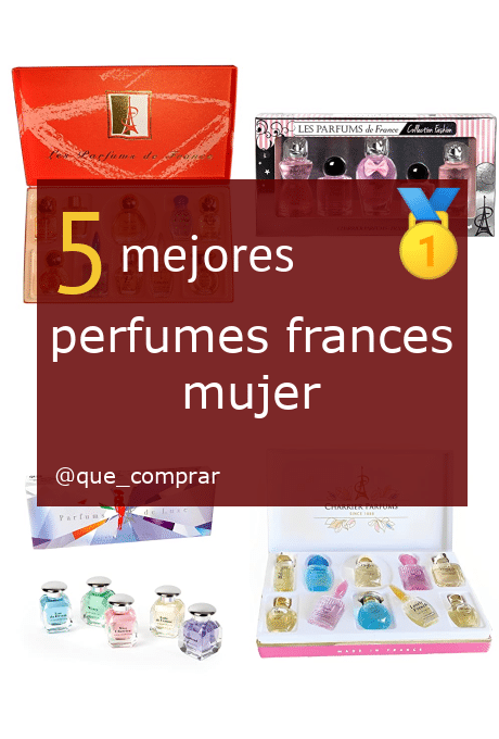 Mejores perfumes frances mujer