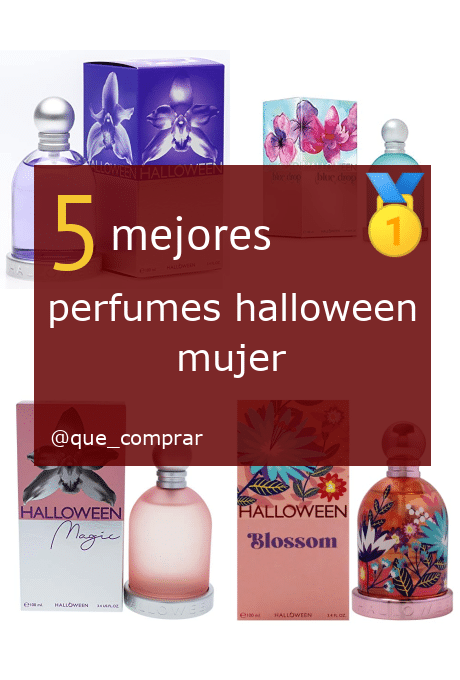 Mejores perfumes halloween mujer