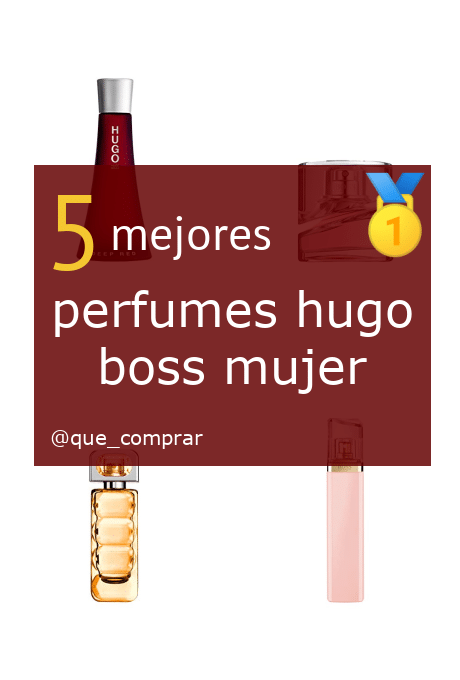 Mejores perfumes hugo boss mujer