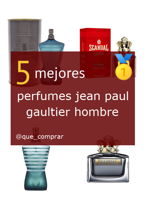 Mejores perfumes jean paul gaultier hombre