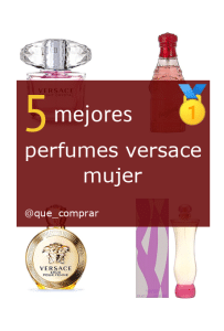 Mejores perfumes versace mujer