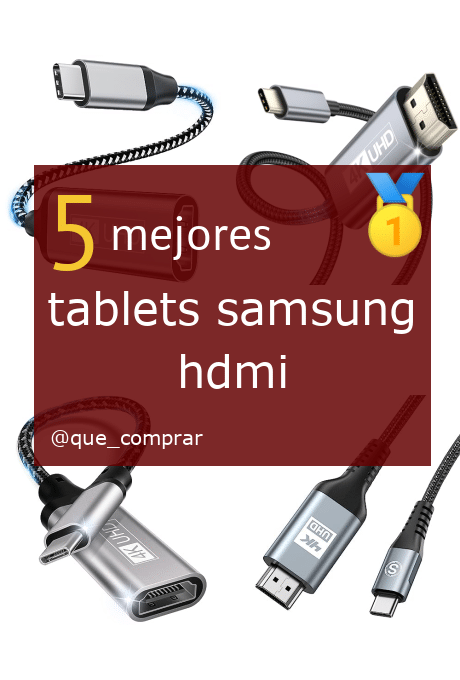 Mejores tablets samsung hdmi