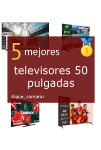 Mejores televisores 50 pulgadas