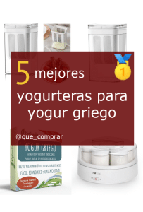 Mejores yogurteras para yogur griego