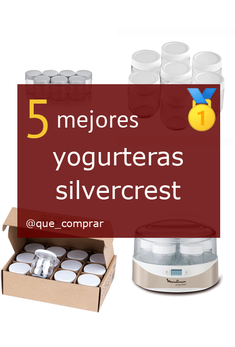 Mejores yogurteras Silvercrest